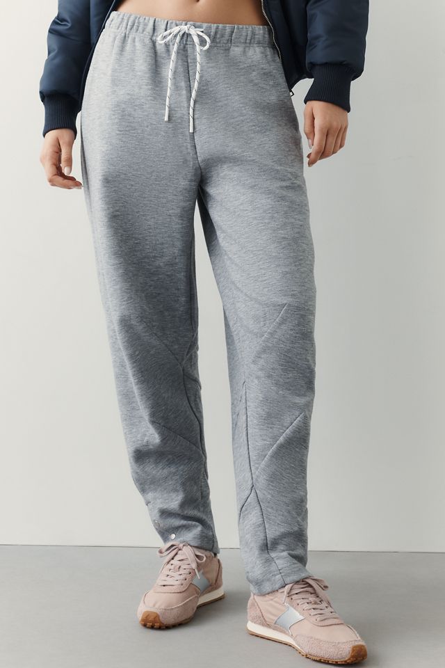 Daily Practice Affirmation Cotton Stretch High Rise Jogger Pants #1