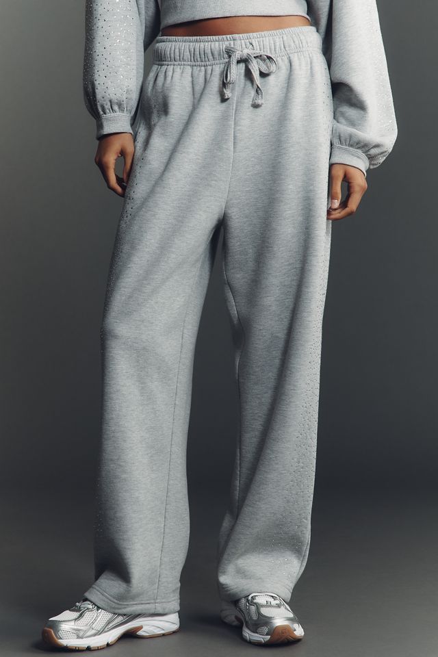 Daily Practice Fleece Wide-Leg Drawstring Pants #1