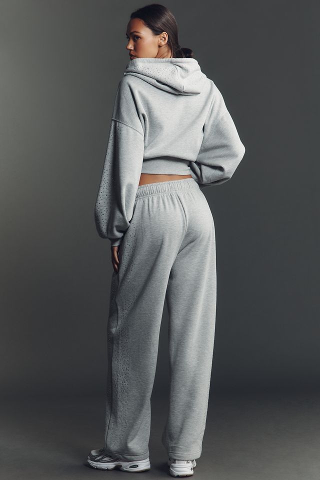 Daily Practice Fleece Wide-Leg Drawstring Pants #2