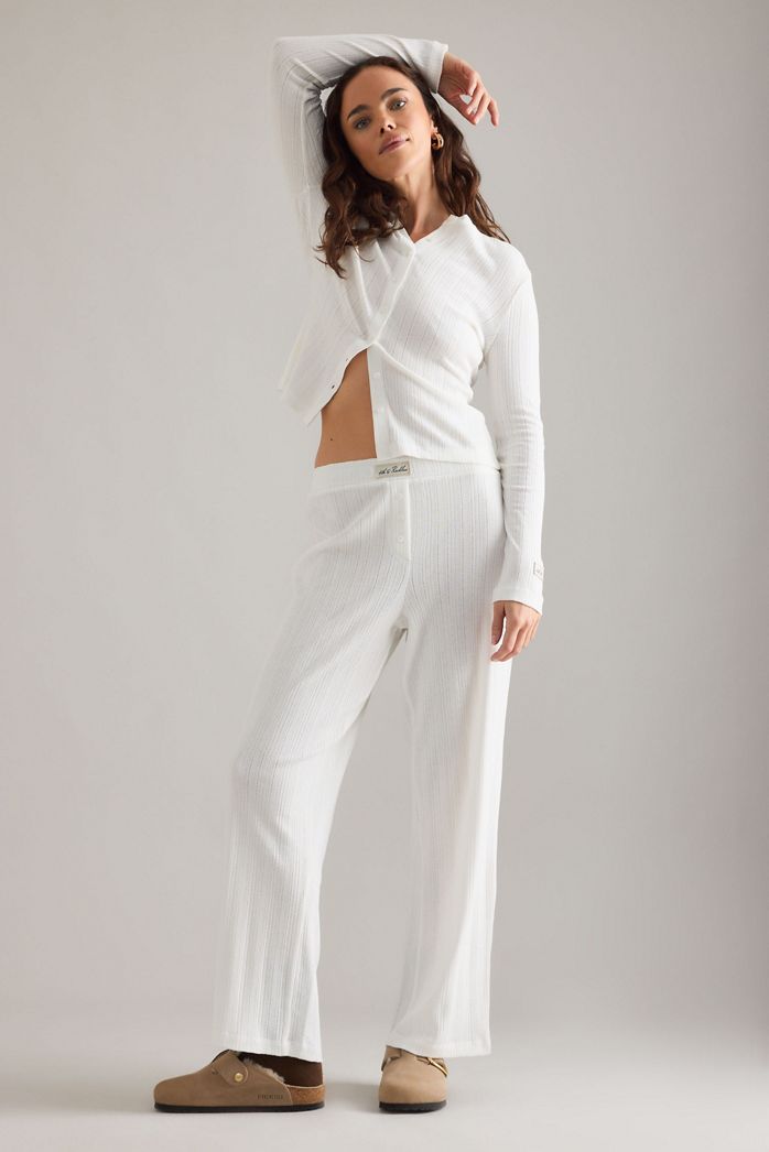 4th & Reckless Zoella Pointelle Trousers