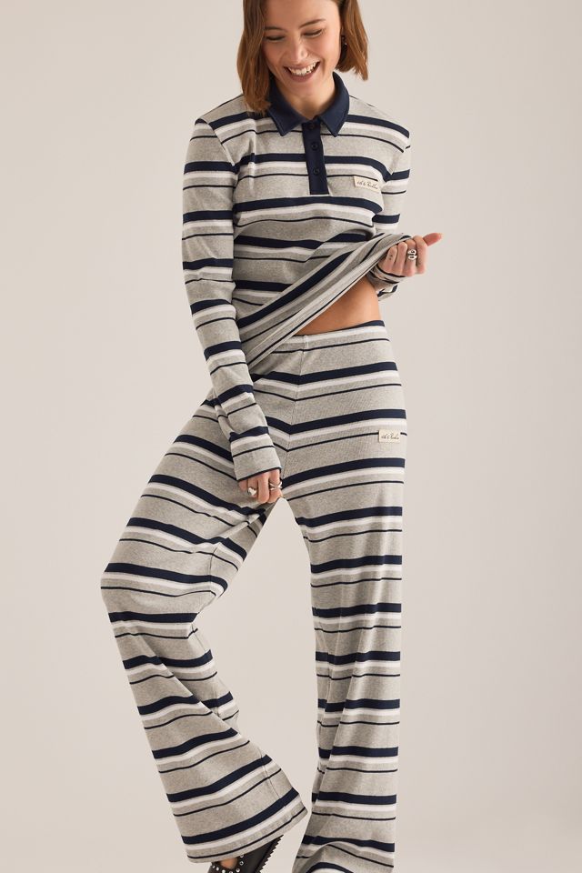 4th & Reckless Liliana Ribbed Jersey Wide-Leg Trousers #2