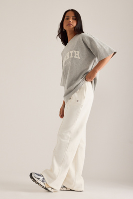 4th & Reckless Fergie Pintuck Wide-Leg Joggers