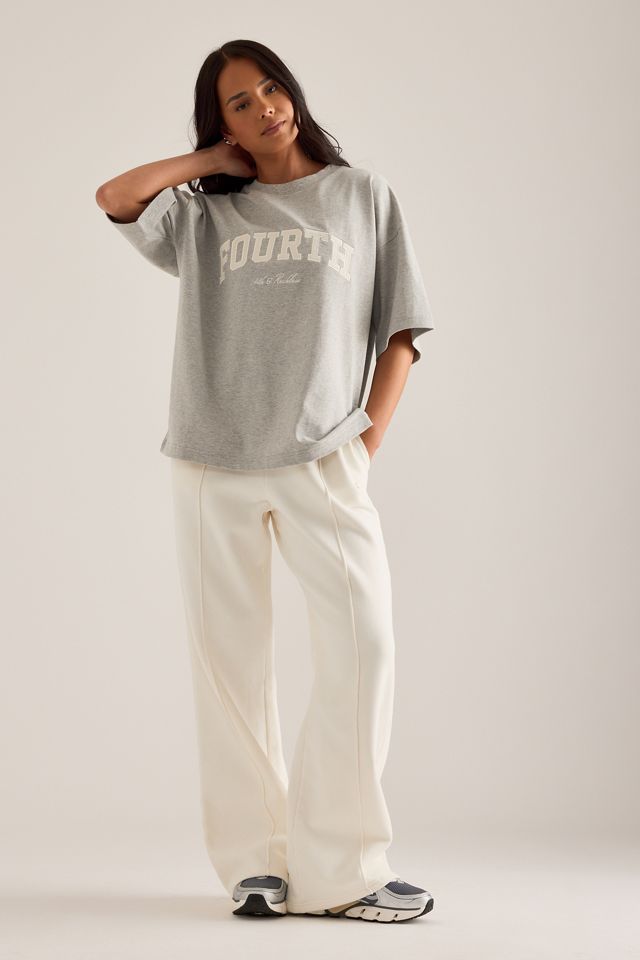 Pantalon de jogging à jambe large à plis Fergie 4th & Reckless #1