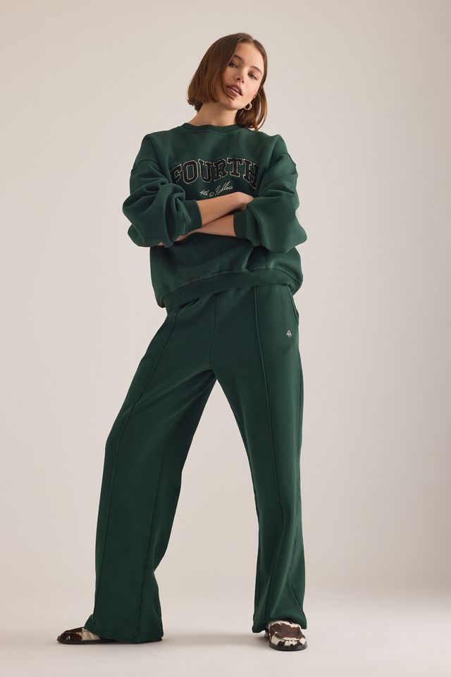 4th & Reckless Fergie Pintuck Wide-Leg Joggers #2