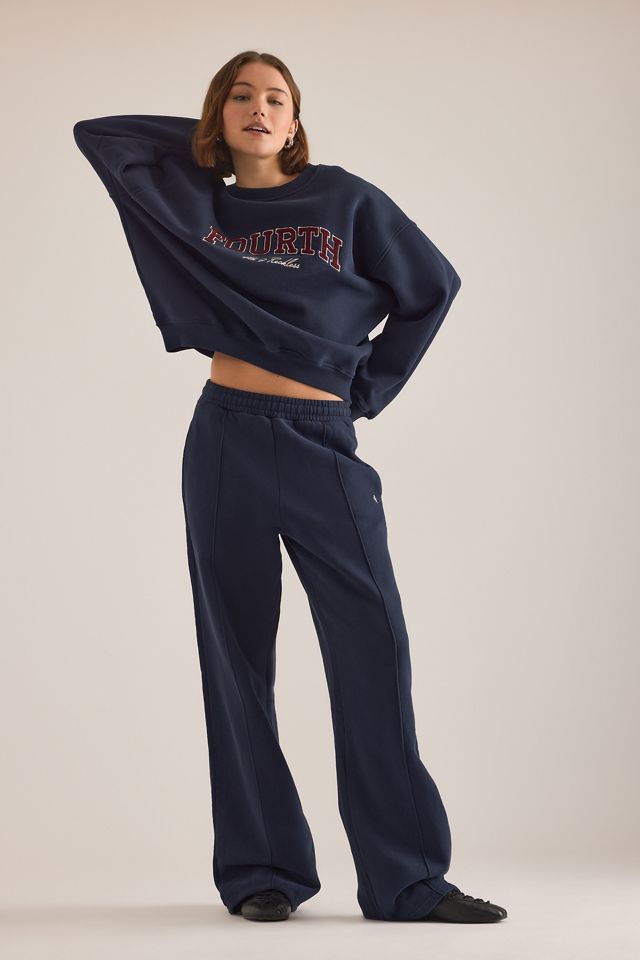 Pantaloni Jogger a Gamba Larga con Pince Fergie 4th & Reckless #1