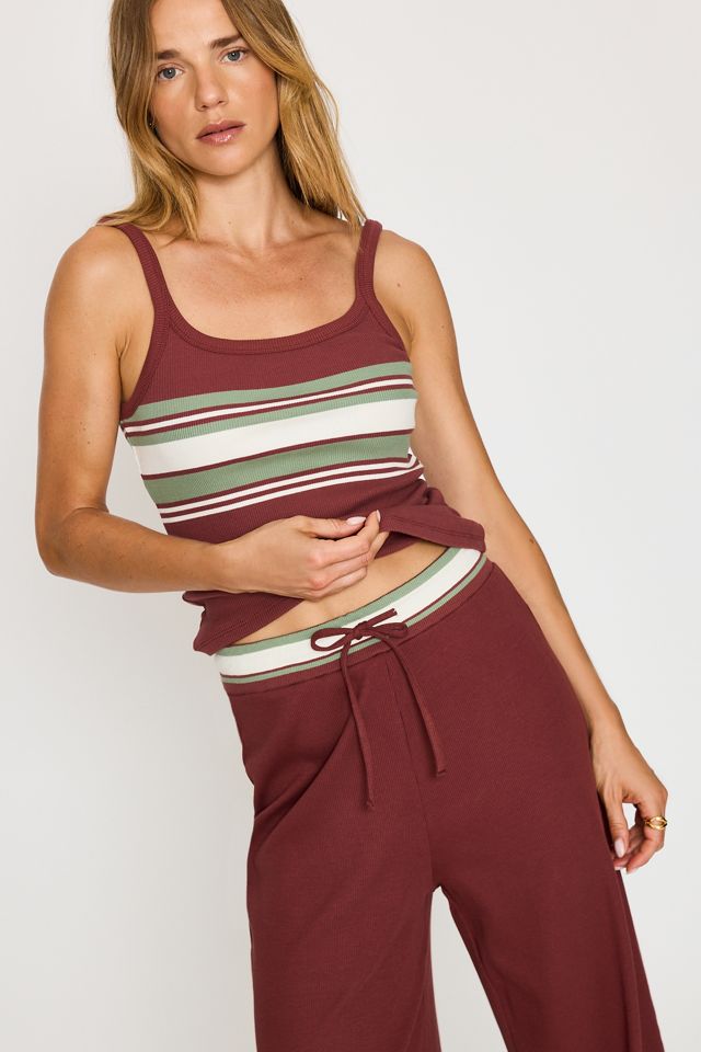 Pantalones de Punto de Pierna Ancha Lani de 4th & Reckless #3