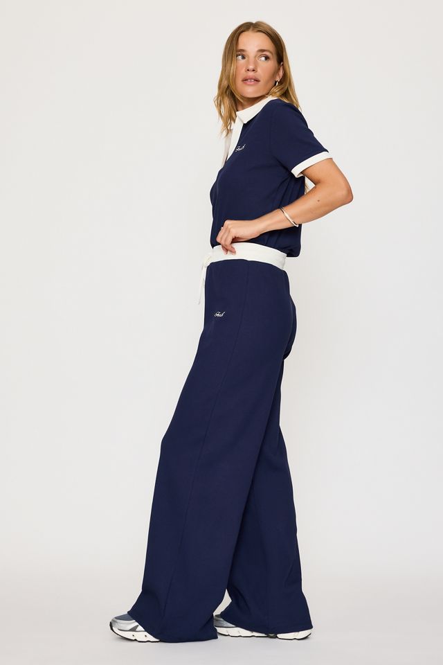 4th & Reckless Azure Ribbed Jersey Trousers #2