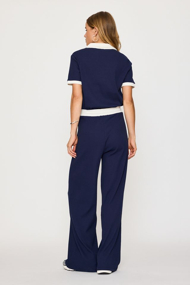 4th & Reckless Azure Ribbed Jersey Trousers #5