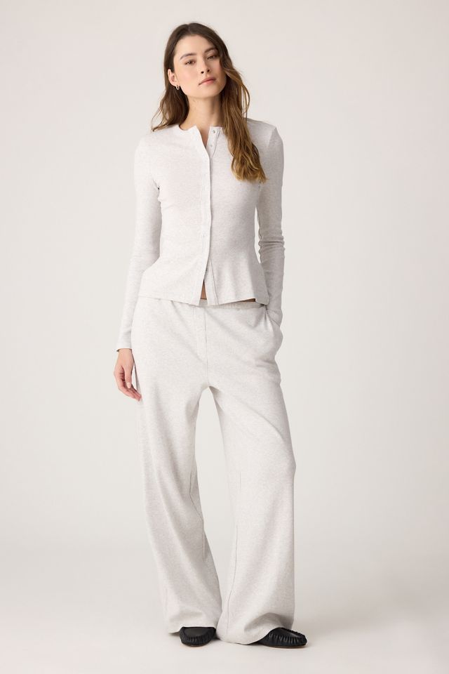 4th & Reckless Marsielle Ribbed Elasticated Waist Trousers #3