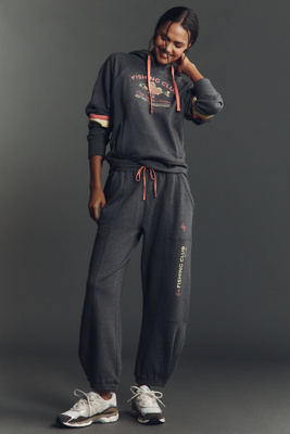 Daily Practice By Anthropologie Daily Practice Knit Fleece Trousers Pants In Gray