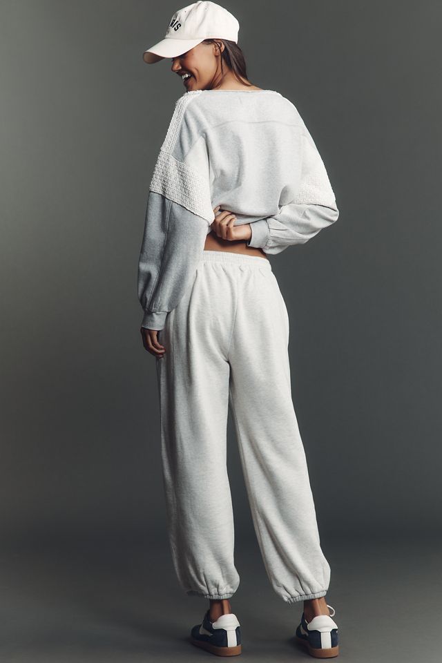 Daily Practice Lace-Inset Jogger Sweatpants #2