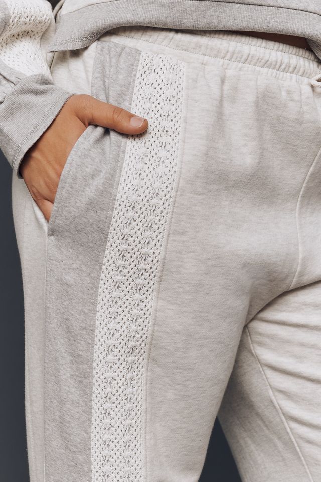 Daily Practice Lace-Inset Jogger Sweatpants #6