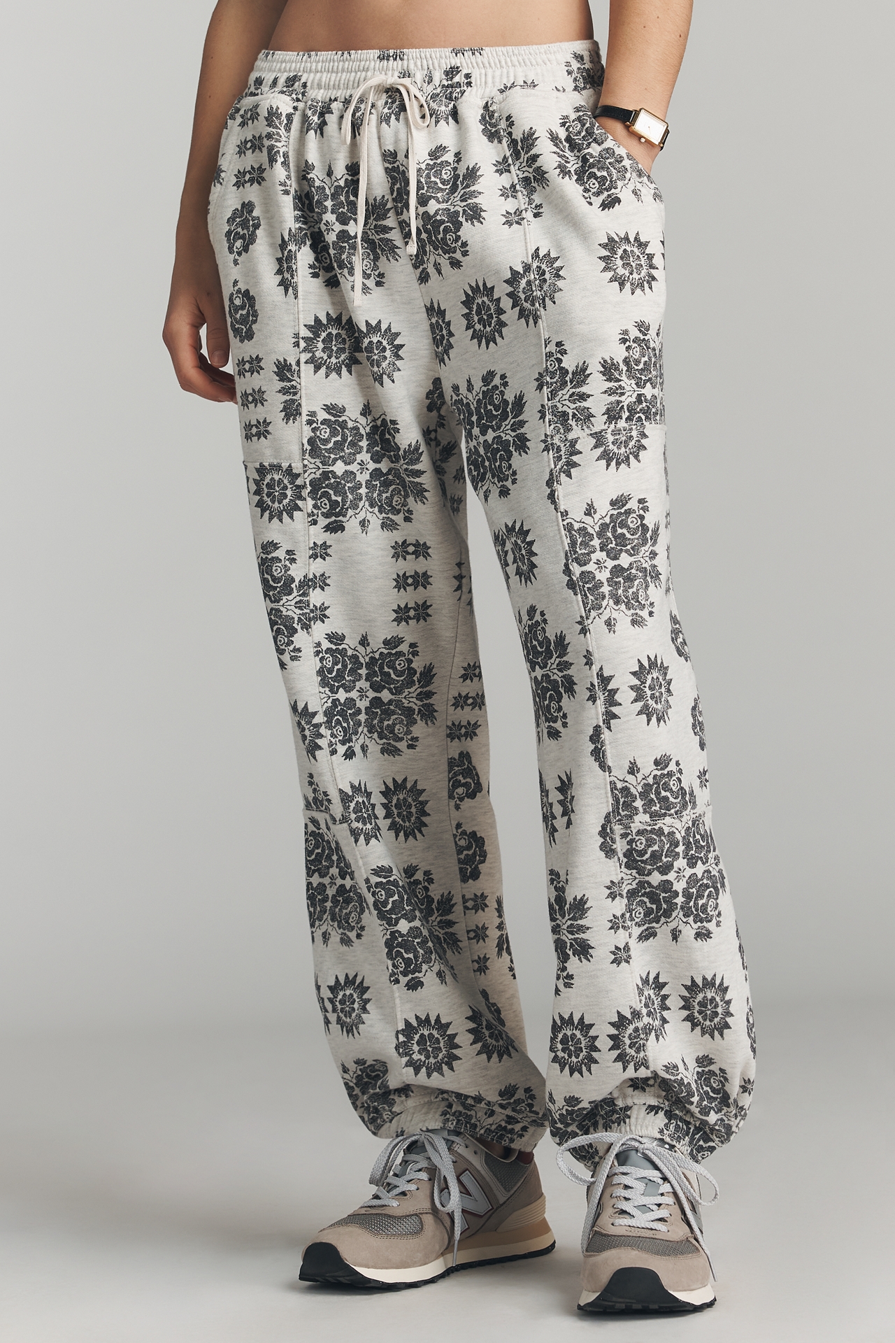 Daily Practice Printed Super Star Balloon Pants