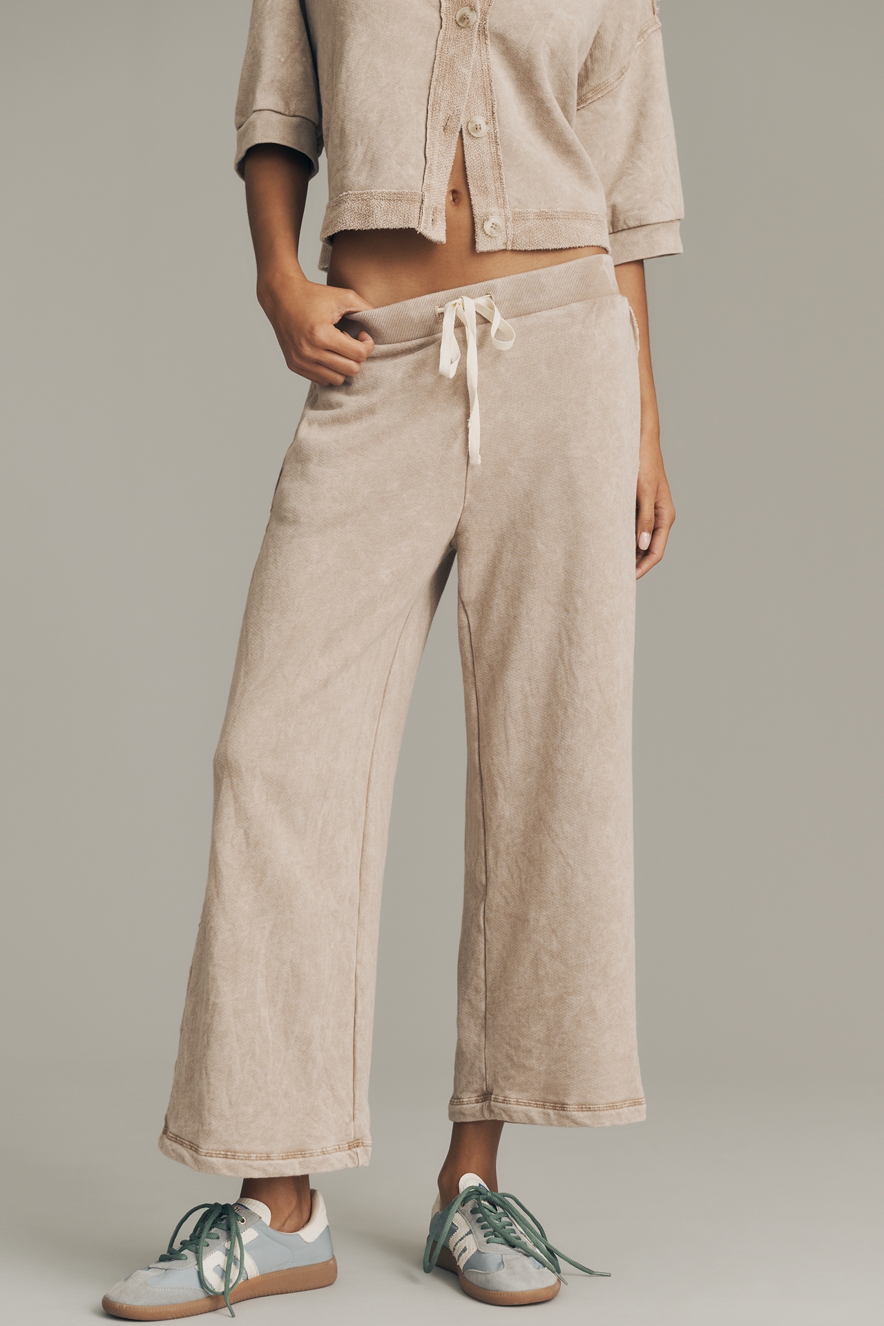 Michael Stars Jaden Crop Drawstring Pants