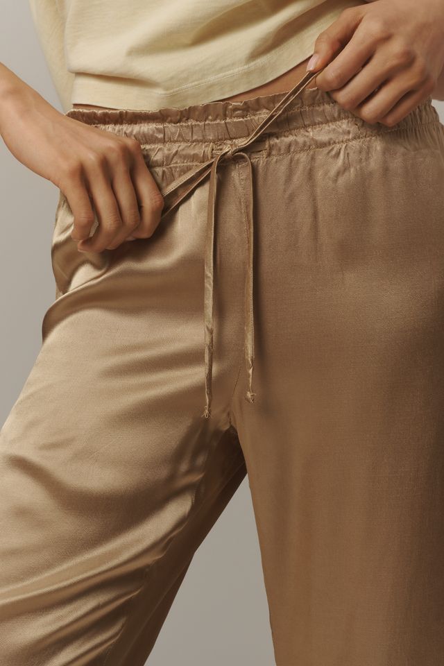 Michael Stars Pixie Satin Joggers #3