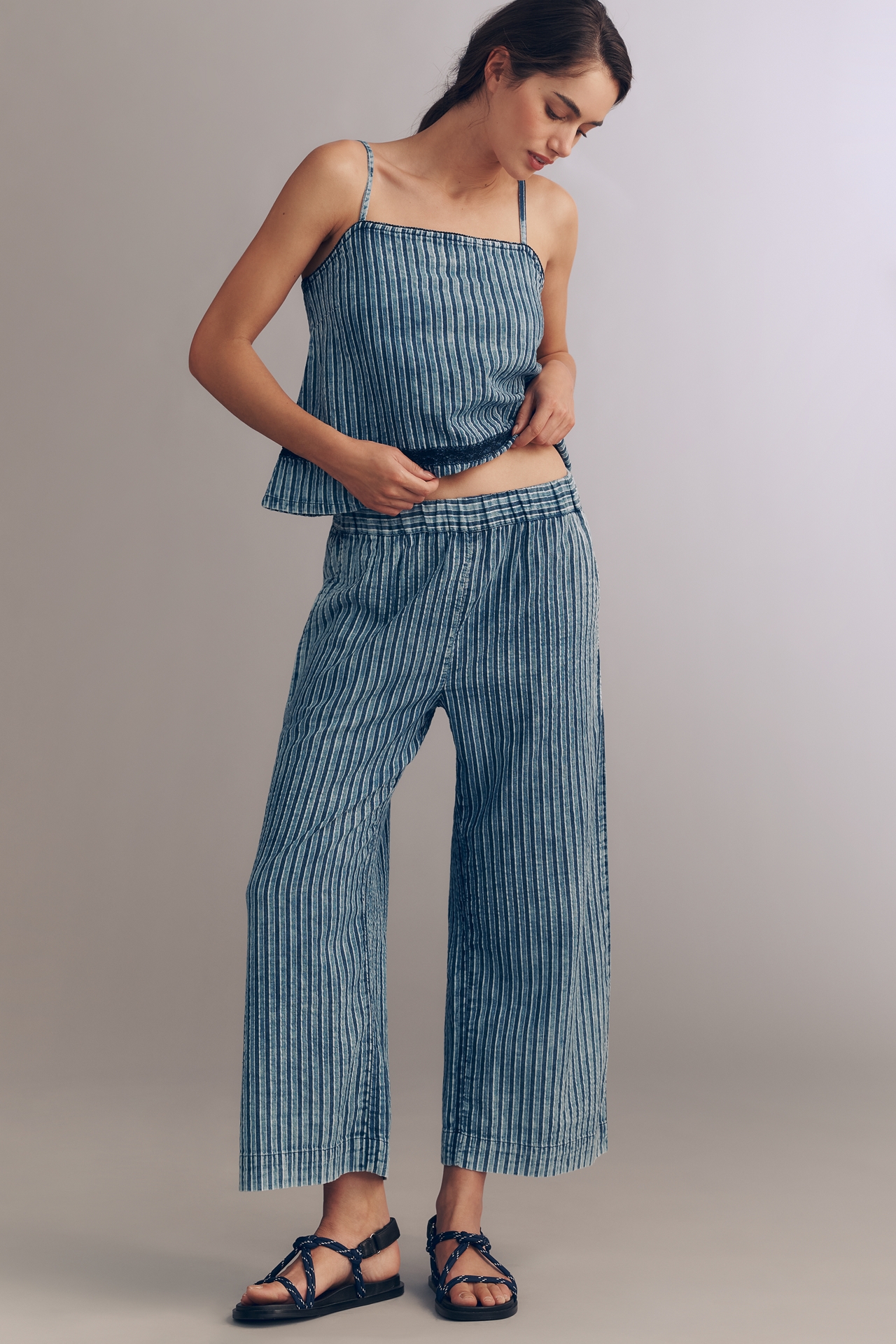 Michael Stars Cody Pull-On Crop Pants