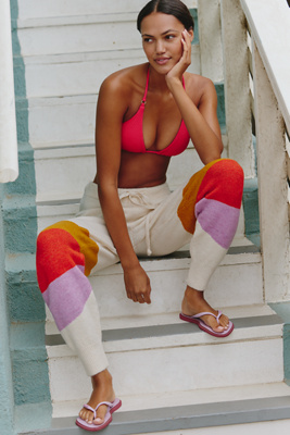 Daily Practice By Anthropologie Daily Practice Huddle Up Sweatpants In Multi