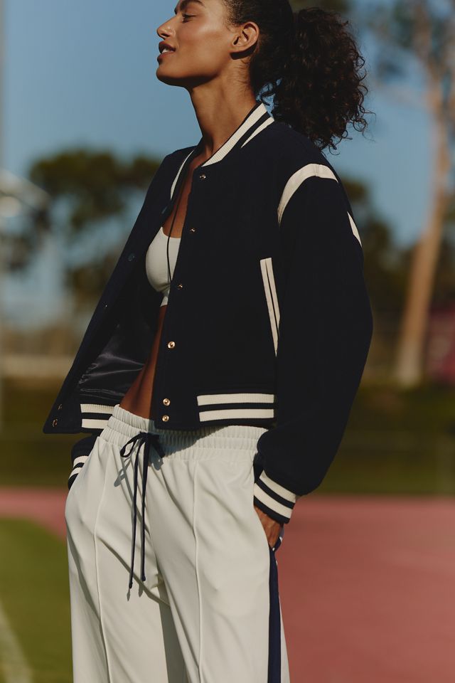 Daily Practice Side-Stripe Straight-Leg Trousers #2