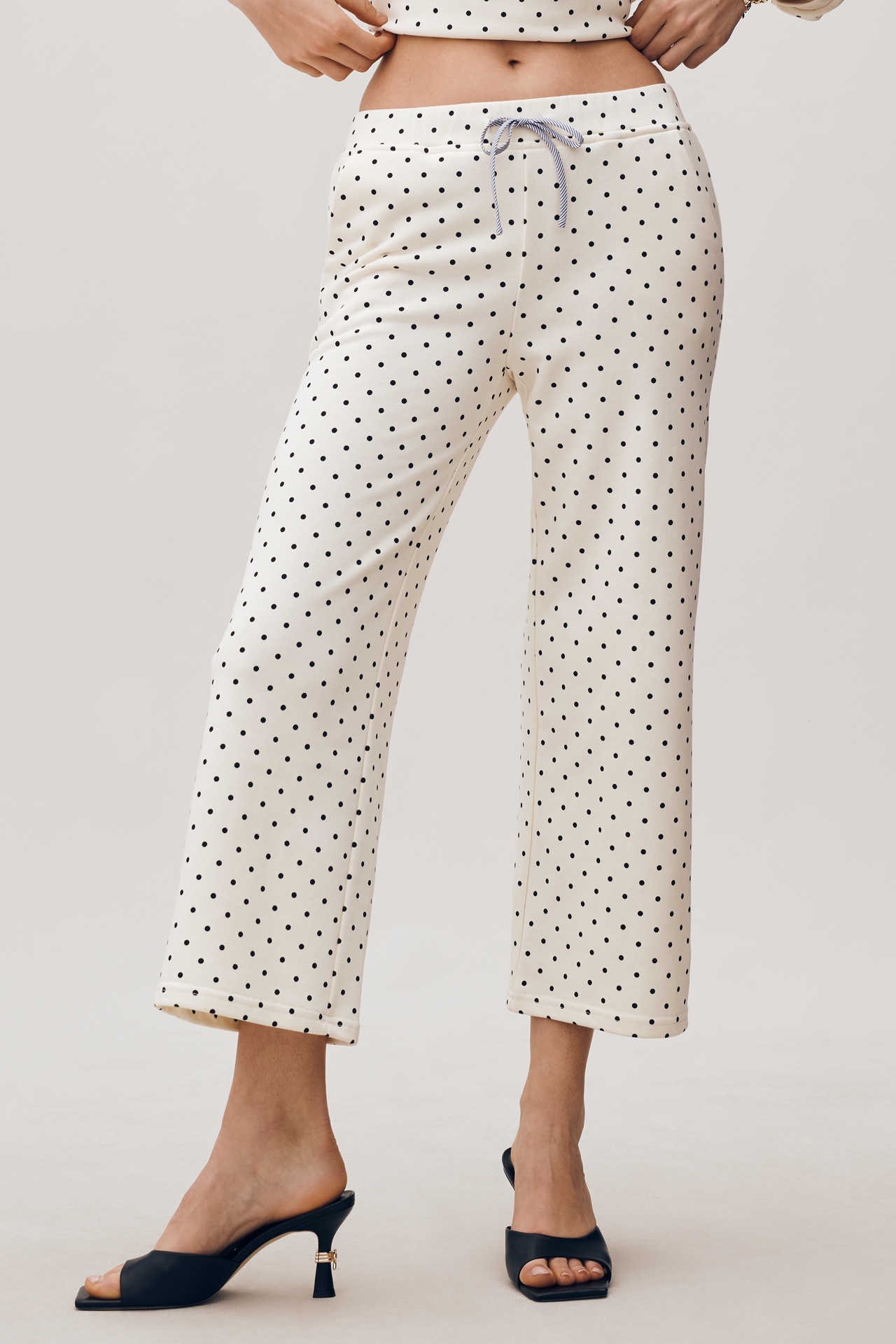 Maude Sofia Polka Dot Knit Pants