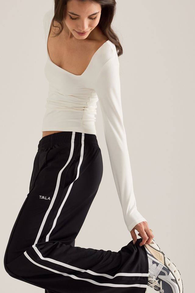 TALA Side-Stripe Straight-Leg Joggers #4