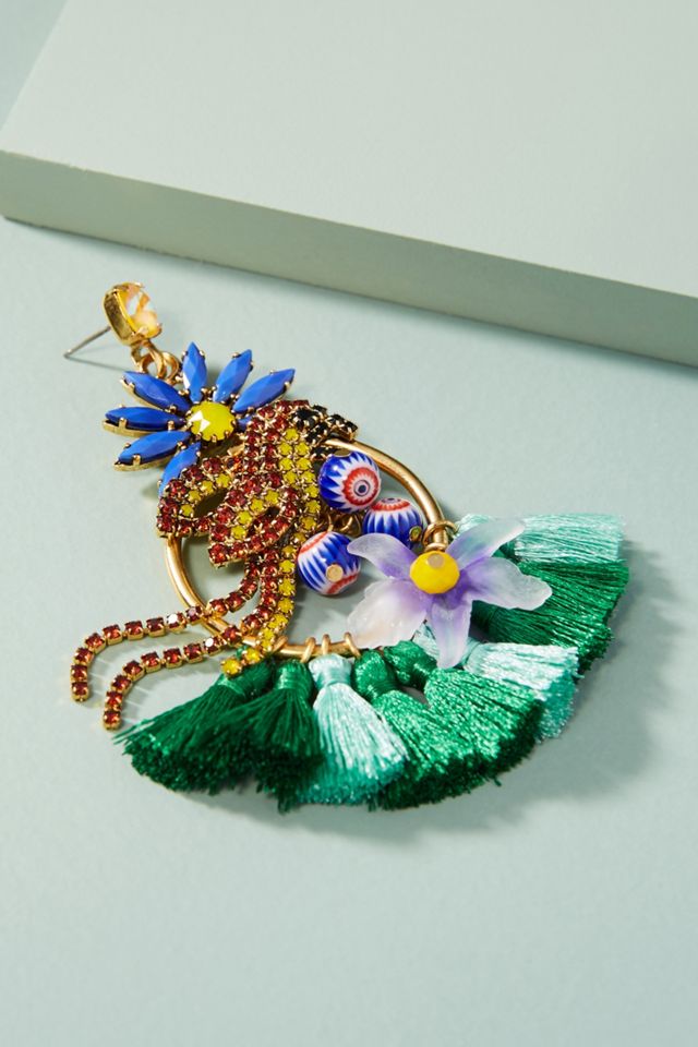 Trixie Parrot Drop Earrings #1