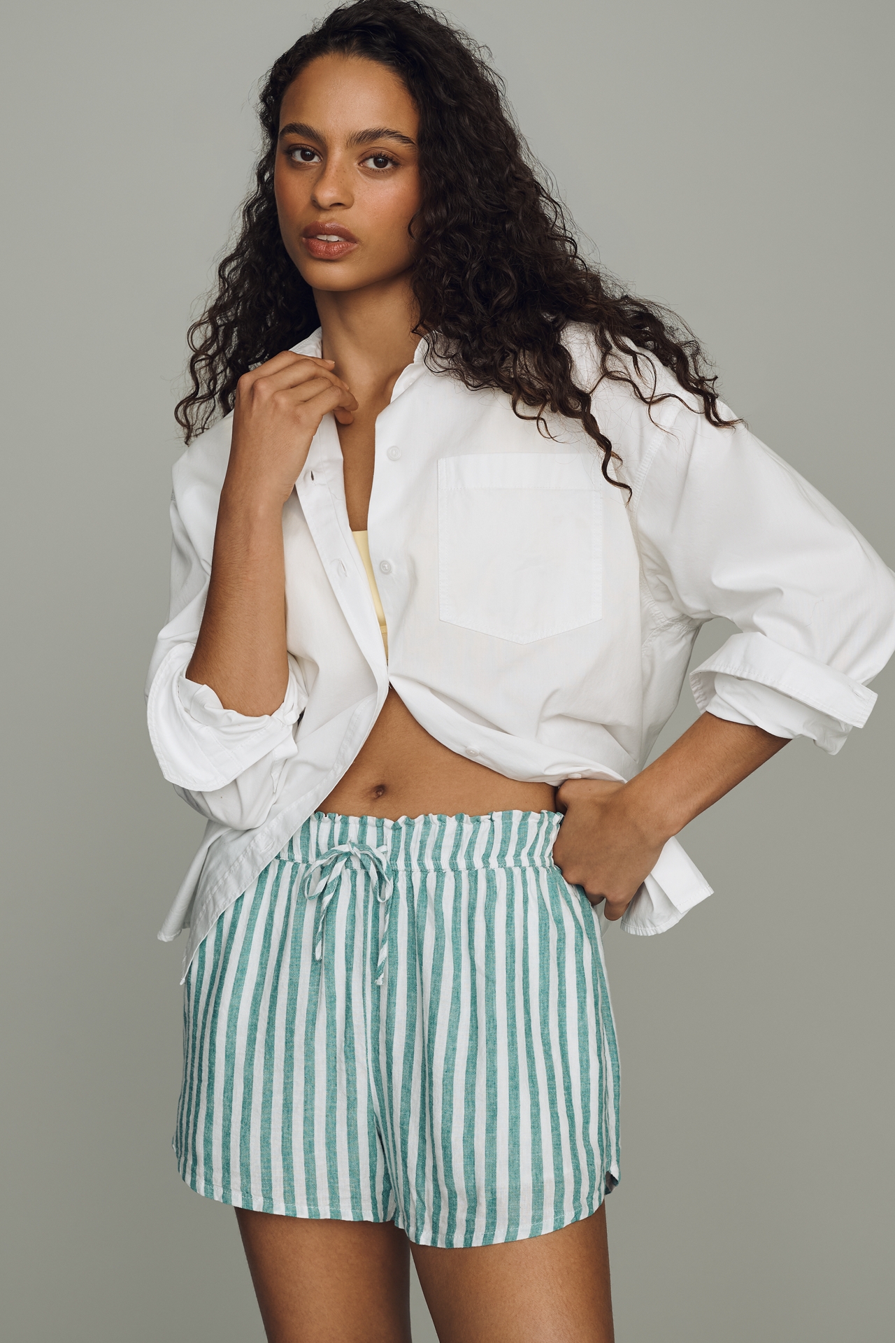 Z Supply Drawstring Pull-On Shorts