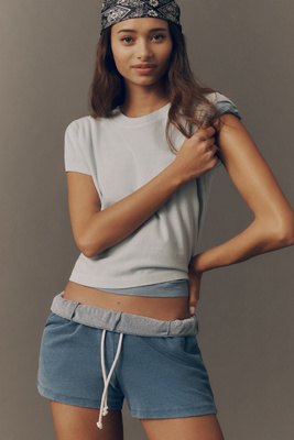 Z Supply Hunter Knit Shorts | Anthropologie