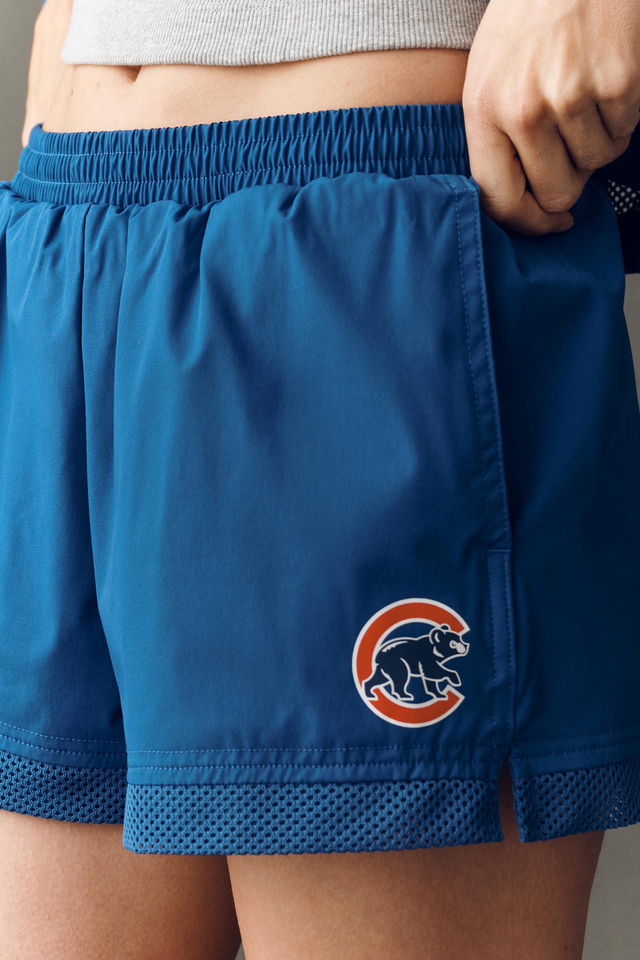 Mitchell & Ness MLB Mesh Drawstring Shorts