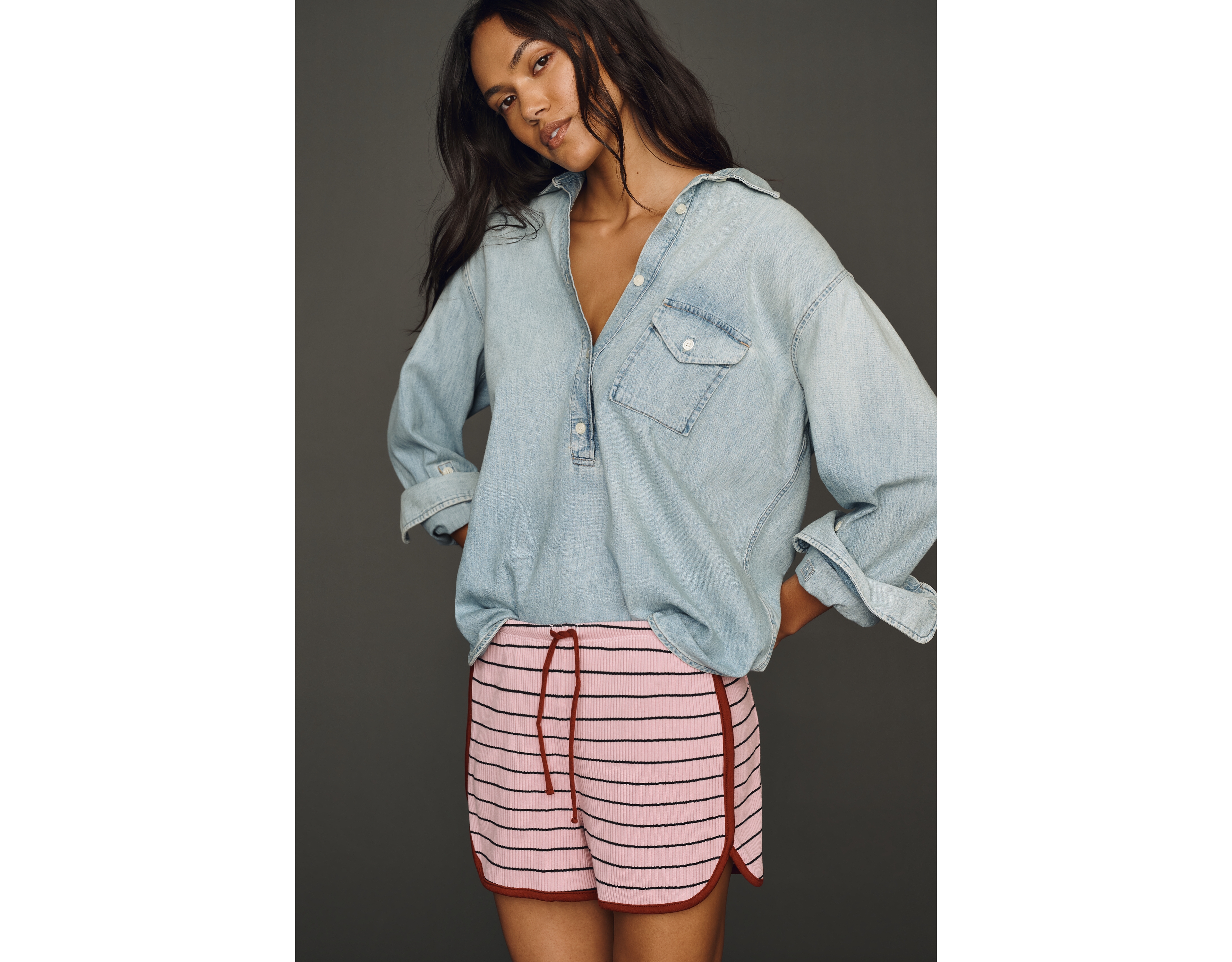 Sundry 100% Cotton Dolphin Shorts