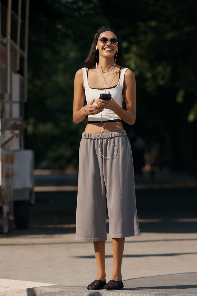Daily Practice Cotton Knit Long Shorts #2