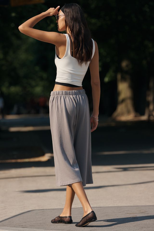 Daily Practice Cotton Knit Long Shorts #3