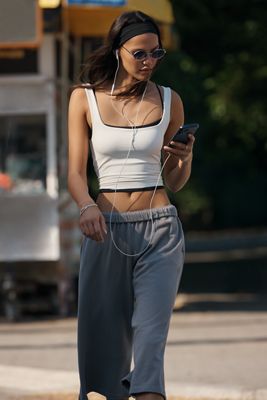 Daily Practice Cotton Knit Long Shorts