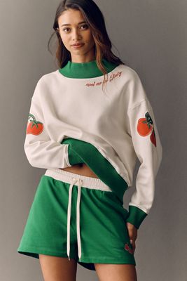 Daily Practice Cotton Tomato Pull-On Shorts