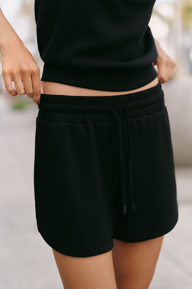 Varley Coulter High-Rise Pull-On Shorts #1