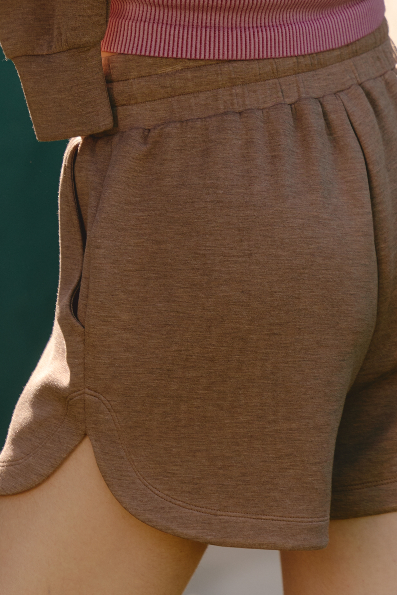 Varley Coulter High-Rise Pull-On Shorts