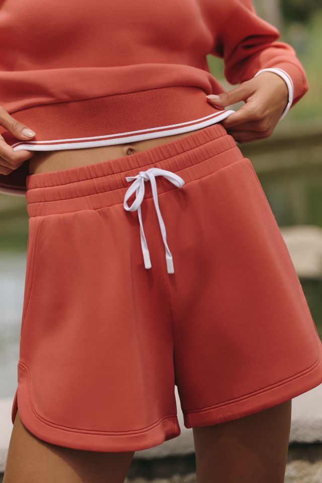 Varley Coulter High-Rise Pull-On Shorts #1