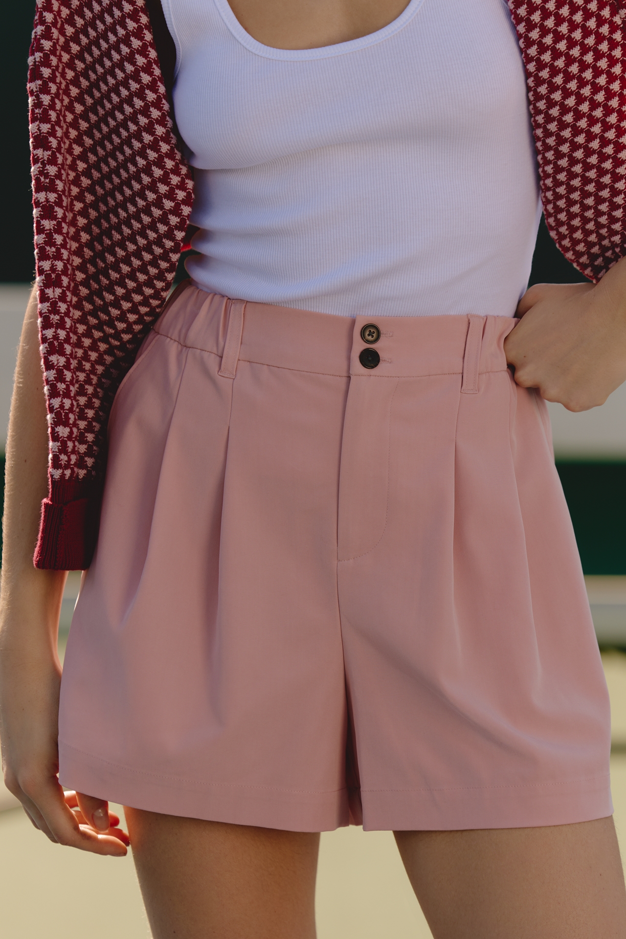 Varley Tansey Woven Shorts