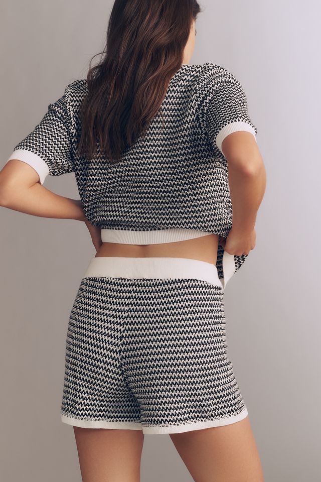 Varley Villiers Cotton Knit Shorts #3
