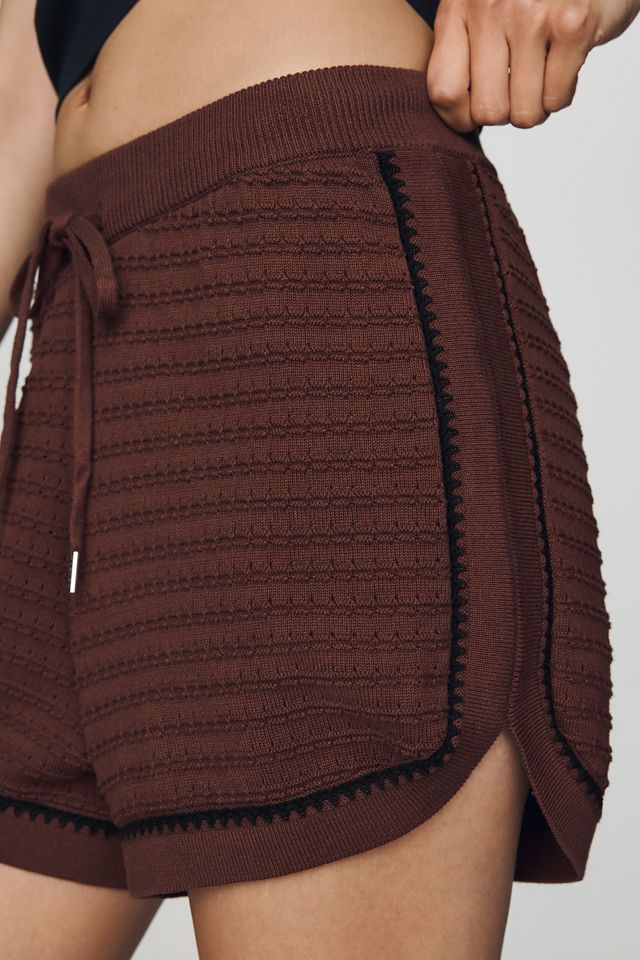 Varley Modern Knit Cotton Shorts #1