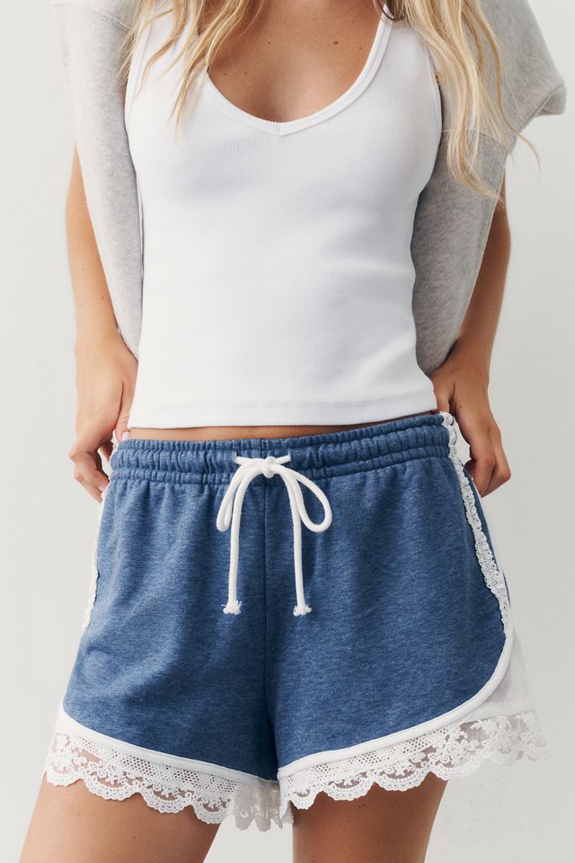Daily Practice Lace Terry Track Shorts #2