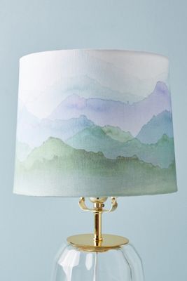 Painted Range Lamp Shade