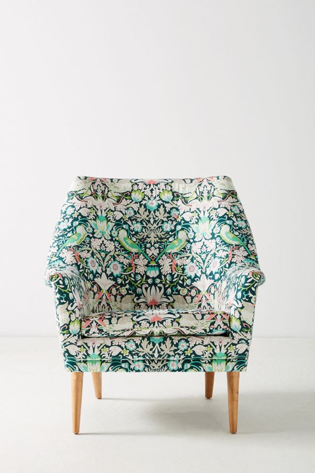 Liberty for Anthropologie Strawberry Thief Rivona Chair #1