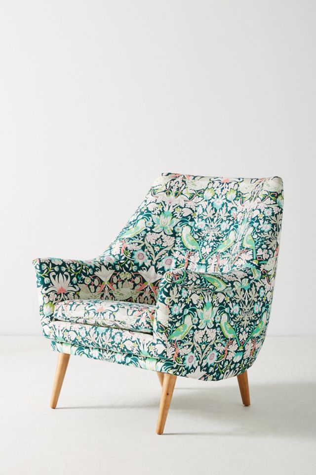 Liberty for Anthropologie Strawberry Thief Rivona Chair #2