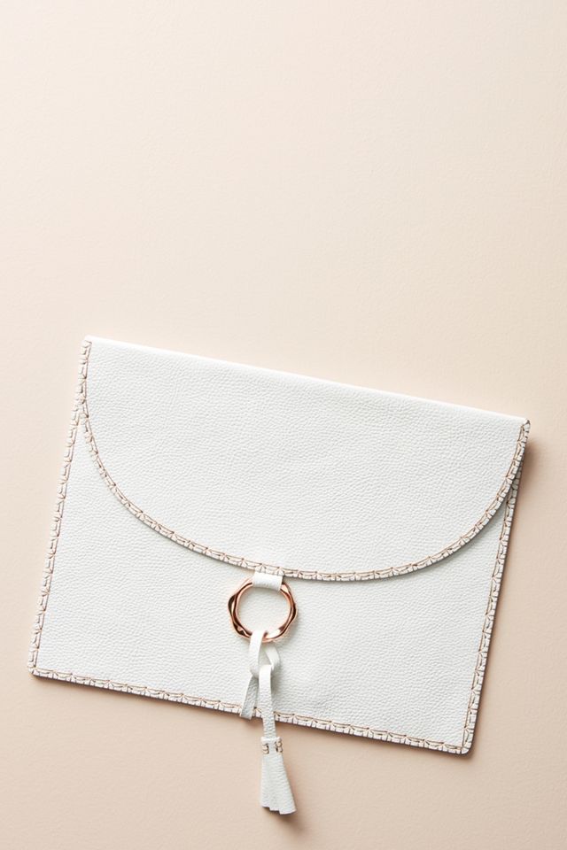 Leather-Bound Document Holder #1