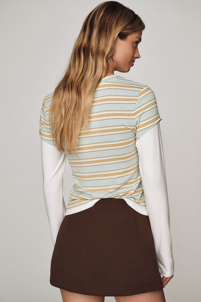 Daily Practice Rin Pleated Mini Skirt #2