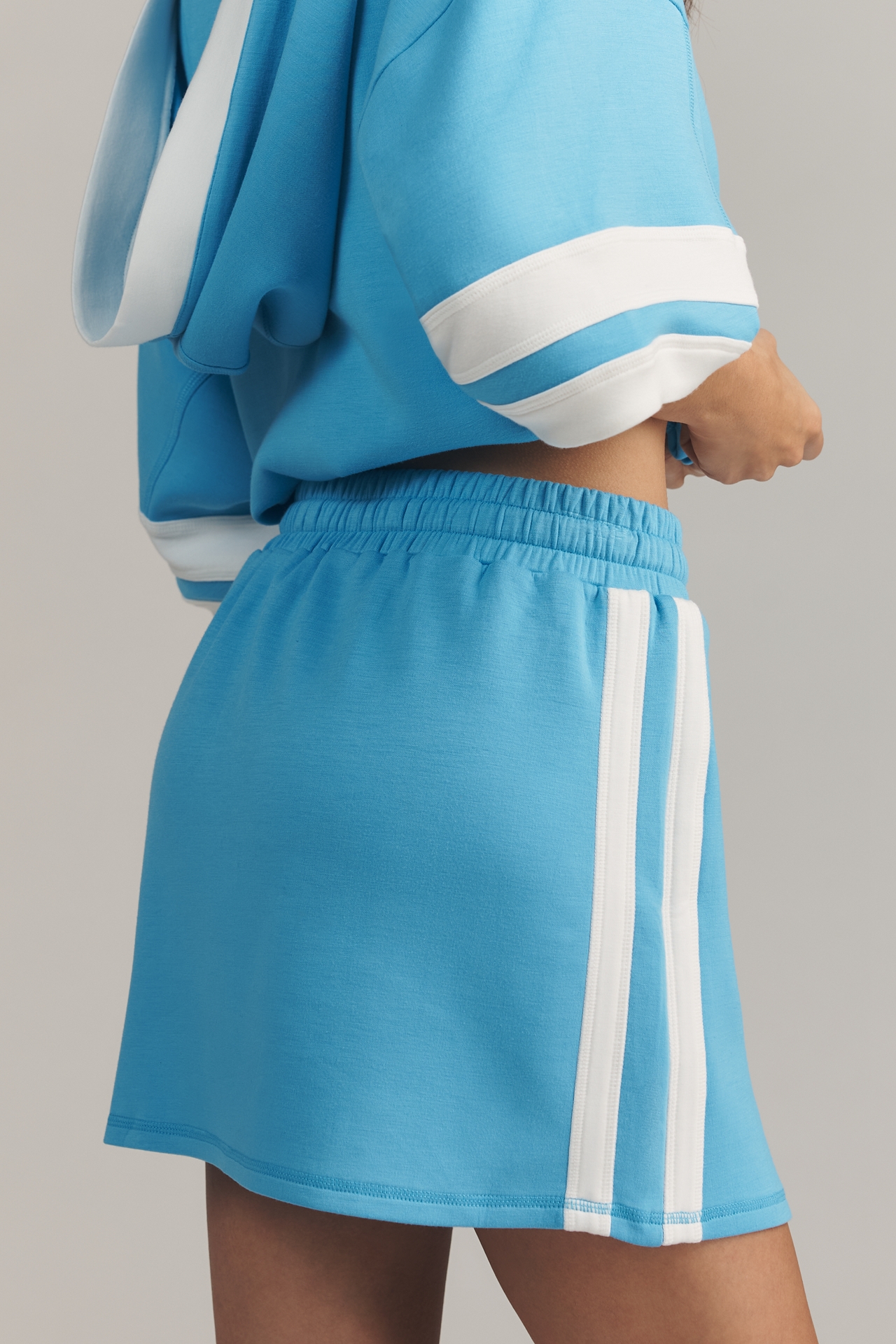 Daily Practice Drawstring Sport Mini Skirt