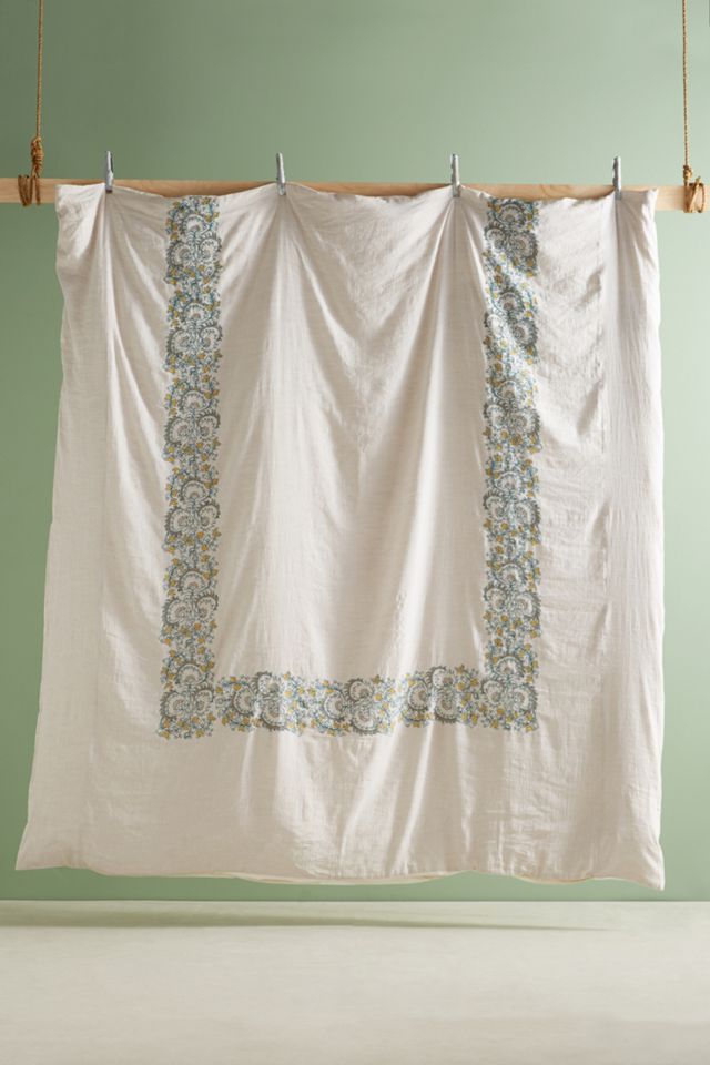 Embroidered Layton Duvet Cover #2