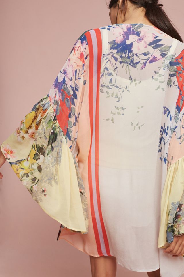 Georgette Ruffle Kimono #3