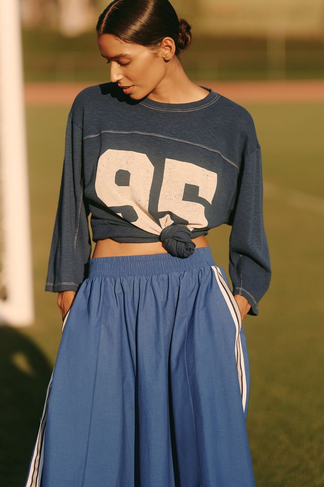 Daily Practice Game Day Track Midi Skirt #3