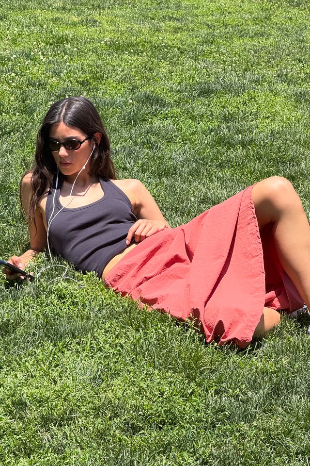 Falda Midi de Nylon Daily Practice #5
